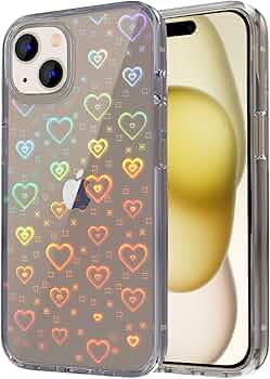 Amazon.com: Tksafy Case Compatible iPhone 15 Case, Clear Glitter Amazon.com: Tksafy Case Compatible iPhone 15 Case, Clear Glitter